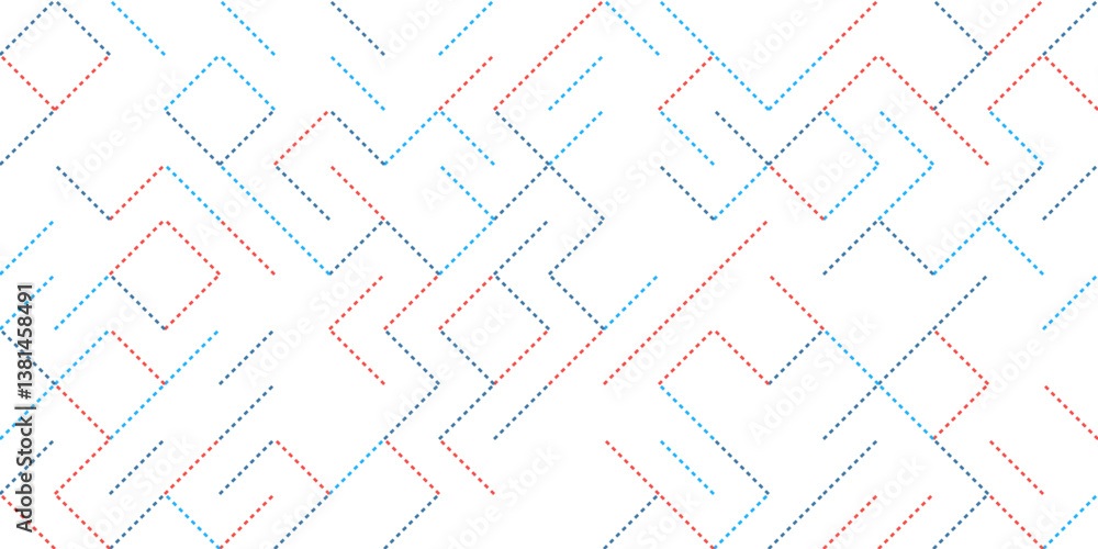 Poster geometric seamless pattern background. simple graphic print. vector repeating line texture. modern s