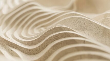 hyper-detailed sand textures in motion, soft Nordic Pastel hues, geometric contour line art, compressed depth of field, Fibonacci spiral patterns, clean minimalistic design
