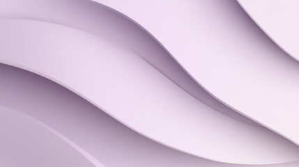 Fototapeta premium Soft flowing lavender curves are set against a solid purple background for a professional editorial backdrop.