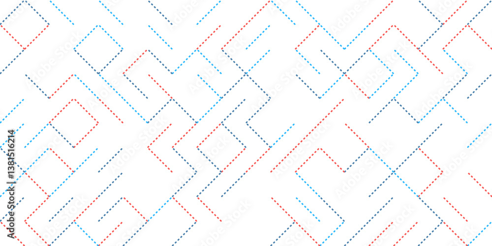 Poster geometric seamless pattern background. simple graphic print. vector repeating line texture. modern s