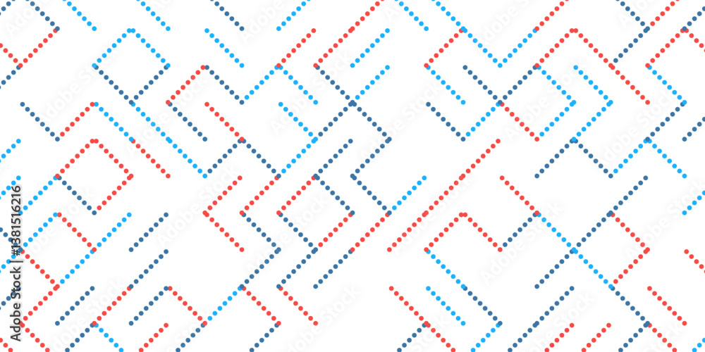 Aufkleber dot halftone color rotated lines background abstract illustration.