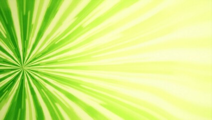 Fototapeta premium Abstract backdrop green and yellow radial lines background 