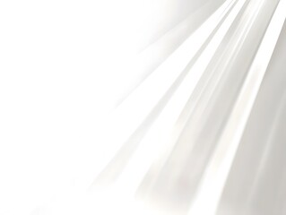 Abstract White Light Rays Background Design, Elegant Soft Gradient Lines, Minimalist Modern Texture