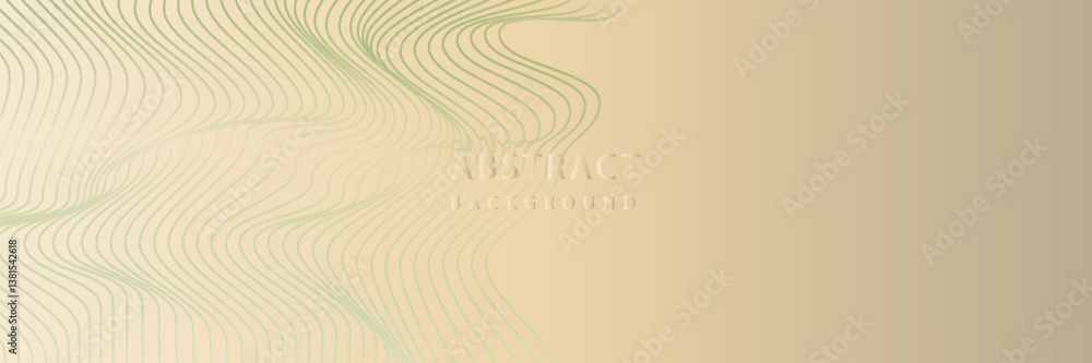 Poster abstract waving particle technology background design. abstract wave moving dots flow particles, hi-