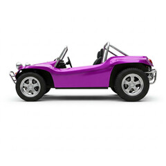 Purple Dune Buggy Isolated Stock Image for Sale