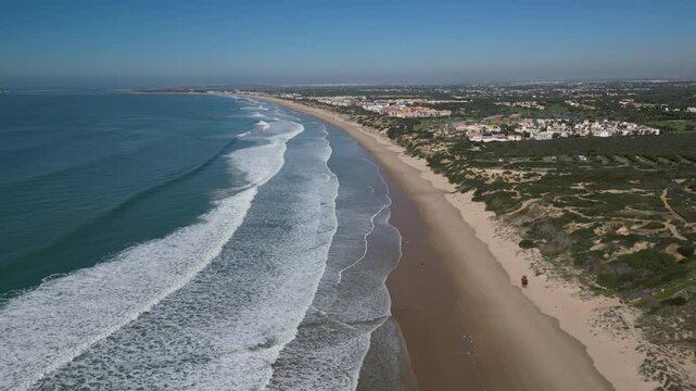 Olas en la orilla