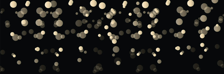 holiday illumination and decoration concept - christmas garland bokeh lights over dark blue background. vector