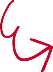 Illustration variation of arrows. Simple illustrations. Pop hand-drawn arrows. Vectors.	
