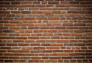 Fototapeta premium A brick wall with ivy growing on it.