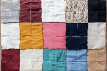 Patchwork Fabric Designs with Creative and Colorful Sewn Patterns for a Unique Look