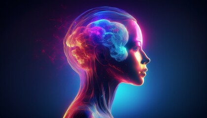 Obraz premium human brain anatomy