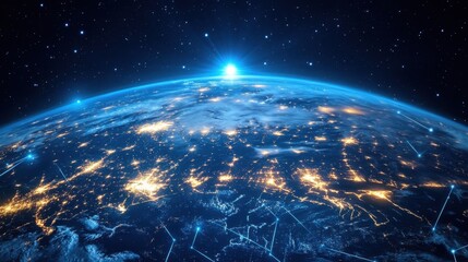 Obraz premium Computing big data sets