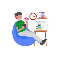 Energizing Coffee Break Time