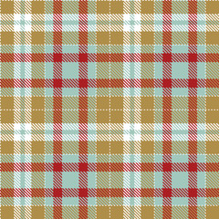 Classic White Tartan patterns fabric texture. Elegant Neon Stanley Seamless Tartan