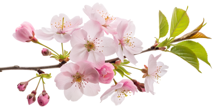 Spring time with cherry blossoms