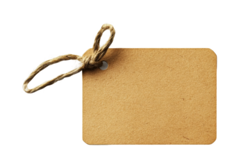Crafting labels for gifts home aesthetic isolated on transparent background, png