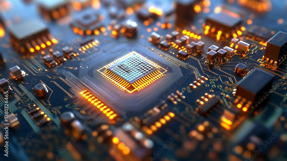 Poster automated pick-and-place machine rapidly installs components on a circuit board in a clean manufactu