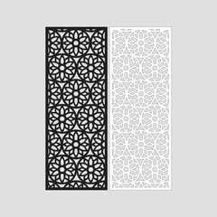 Islamic Geometric Pattern Panel - CNC, Plasma, and Laser Cutting File