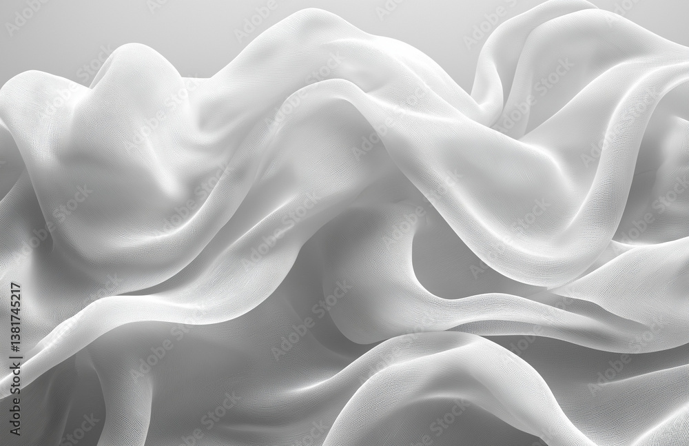 Aufkleber 159. white background with soft gray gradient and empty space for text or design