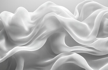 Fototapeta premium 159. White background with soft gray gradient and empty space for text or design