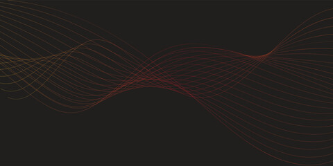 A long exposure photograph. Light Painting Photography - swirly waves of neon multicolor light against a black background