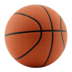 Fototapeta premium Basketball ball. Transparent background png