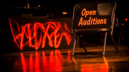 Open Auditions: A Stage Set for Talent