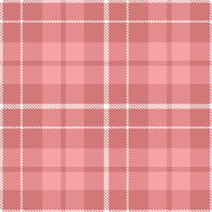 Plaid pattern seamless. Smoky Pink Dazzle & Fire White Tartan Fabric Design.