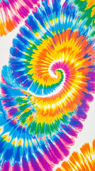 Tie dye pattern swirl
