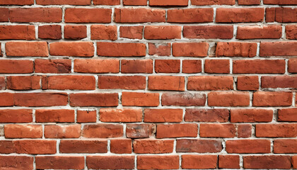 Obraz premium Texture d'un mur en briques rouges