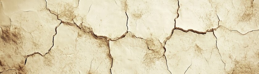 Cracked Light Beige Surface