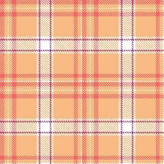 Vivid Camel Hair Coat Seamless Tartan with Warm White accents Fabric Design