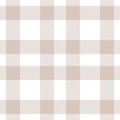 Mellow White Tartan patterns fabric texture. Elegant Bright Perk Up Seamless Tartan