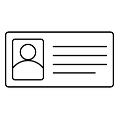Identity Card Icon