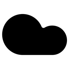 Cloud Icon Element For Design