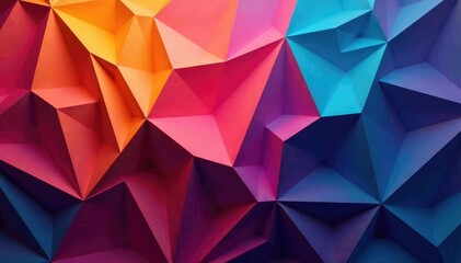 Fototapeta premium Abstract geometric shapes forming a complex design , asymmetry, shapes, pattern