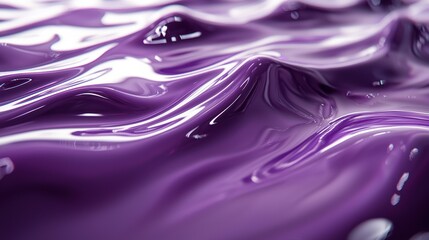 Abstract Purple Liquid Texture Background