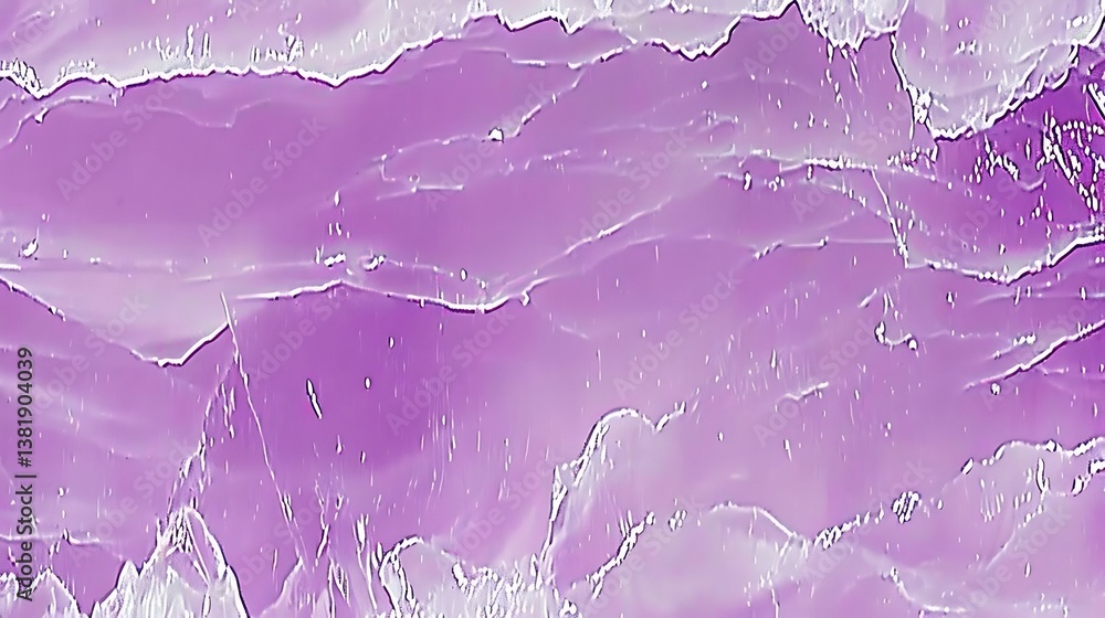 Poster an abstract landscape of undulating planes and flowing forms is shown