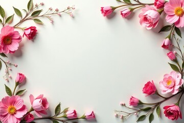 Subtle, repeating floral motif across a smooth surface , smooth, graphic, seamless