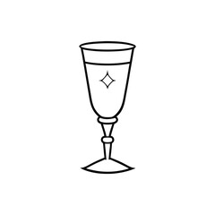 glass of champagne