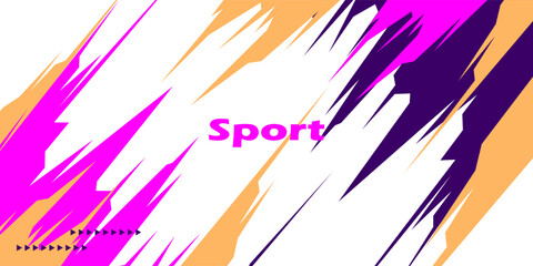Banner template for national sports day football, basketball, tennis and volleyball background. world sports celebration. 01