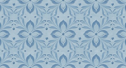 Embossed Serenity AI Generated