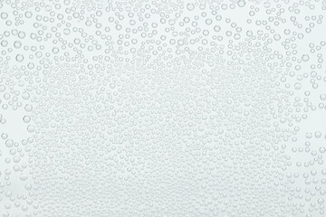 Refreshing soda water as background, closeup view