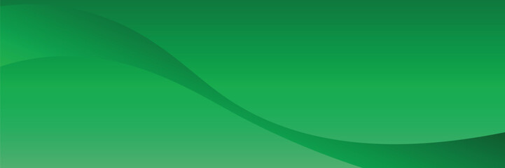 Vector green line background curve element with green space for text and message design, overlapping layers, vector