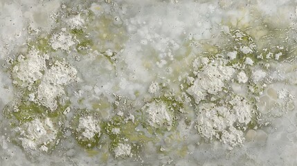 Abstract painted artwork featuring textures and mottled combinations of color