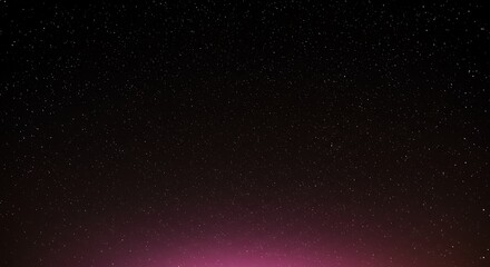 Obraz premium Night sky with stars sparkling on black background