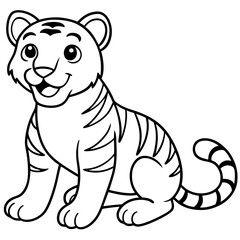 line art animals high quality vector design