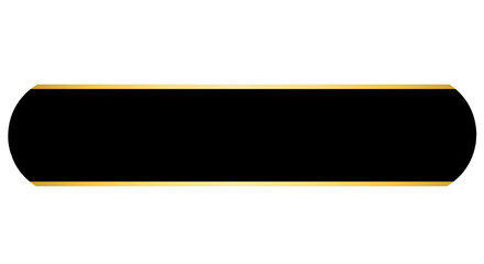 Elegant Golden Label, Premium Gold Banner