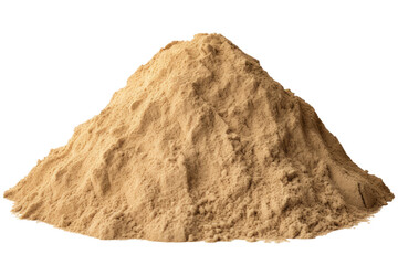 Isolated Desert Sand on transparent background