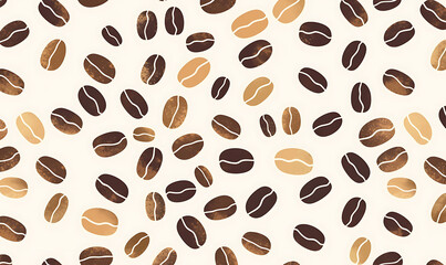 Fototapeta premium Coffee and accessories concept illustrations for wallpaper or advertising